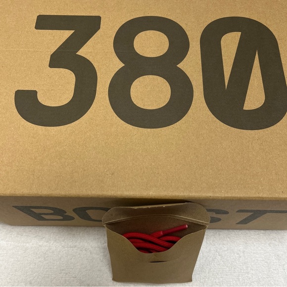 Adidas Yeezy Boost 380 Shoes Sneakers Mens 9.5 Non Reflective Pepper - Picture 8 of 9